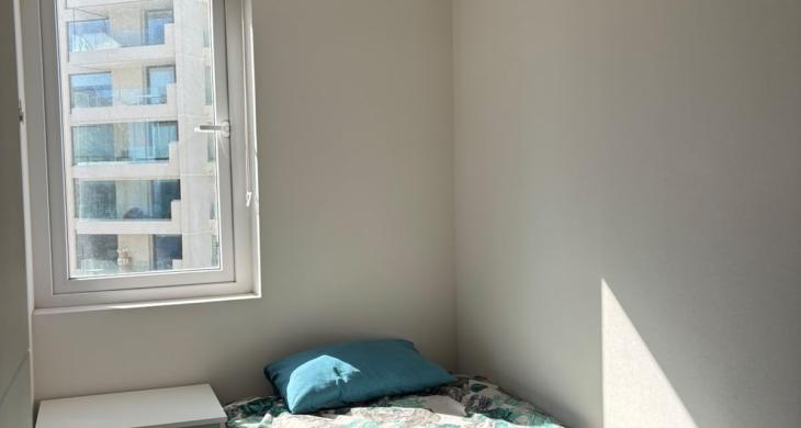 Tercer dormitorio  con bastante luminosidad, tambien cuenta con closet