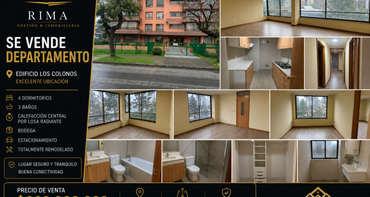Departamento recien remodelado