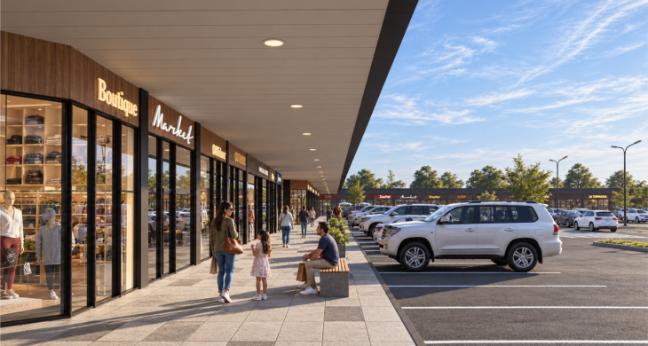 El local cuenta con factibilidad técnica para instalación de baño, orientación que garantiza buena iluminación natural, y acceso vehicular directo desde el frente del strip center.