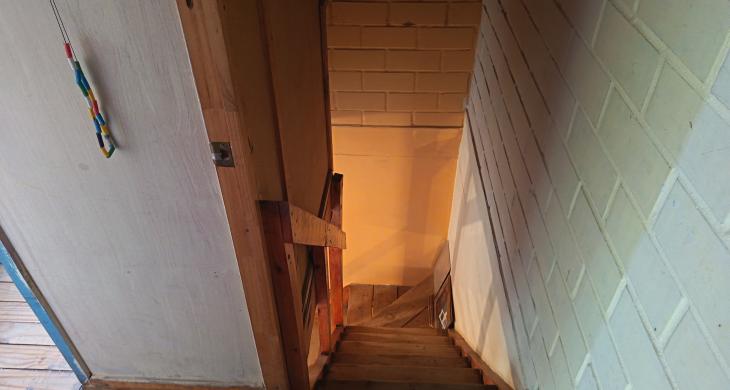 escalera madera