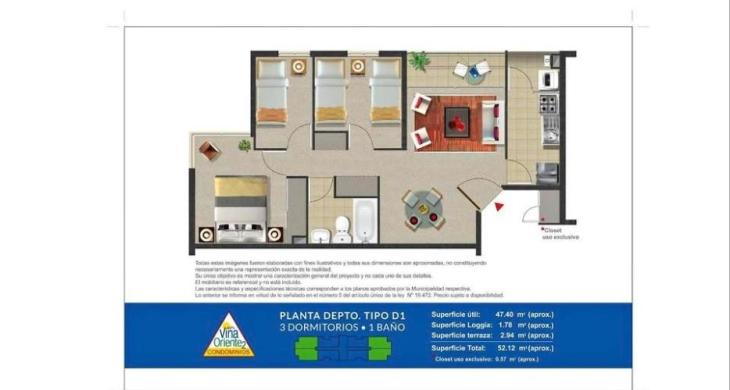 Plano del departamento